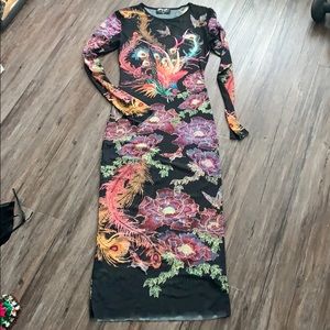 Nasty Gal sheer dress